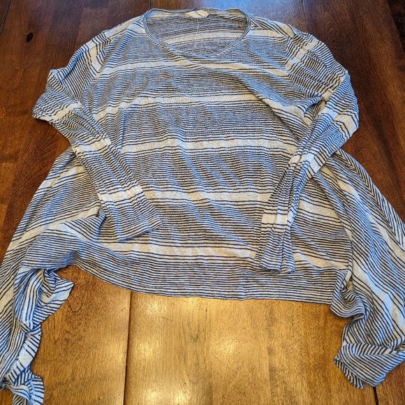 Pure DKNY 100% Linen Tunic Top - Size L - EUC - Picture 2 of 7